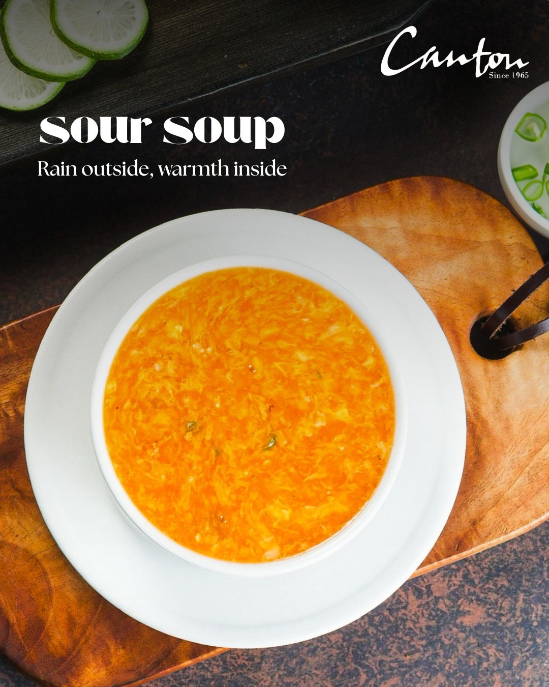 Rain outside, warmth inside